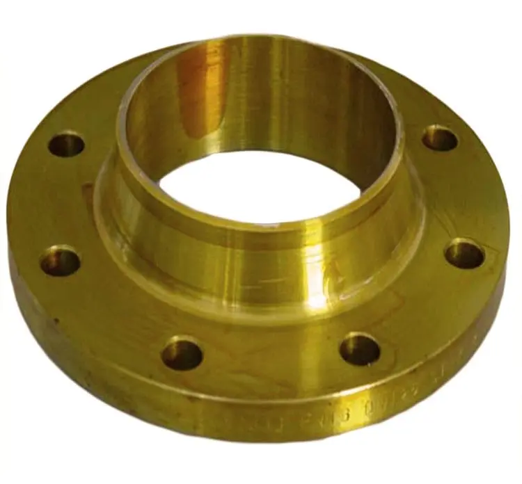 Weld-Neck Flange — High-Pressure Transformer Grade